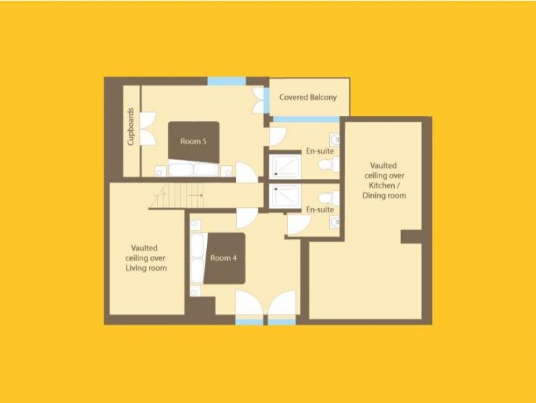 Chalet Les Trois Bonheurs met buiten-whirlpool
