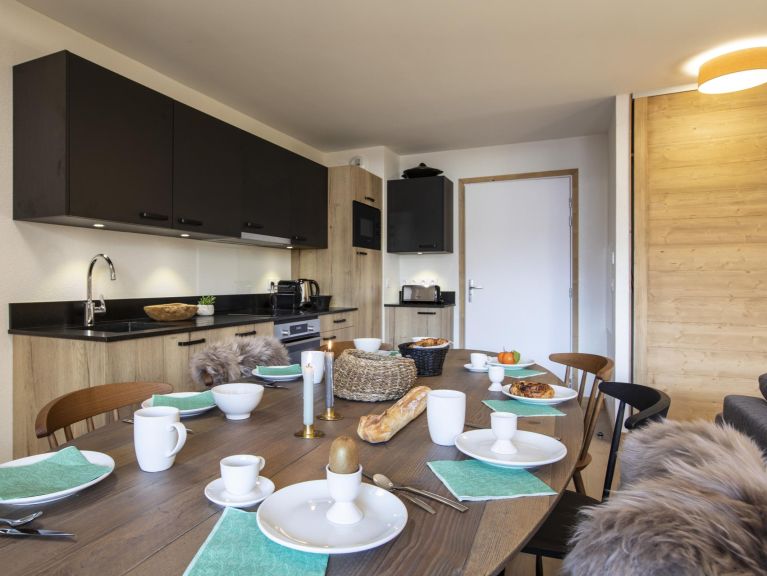 Appartement Neige et Soleil met cabine