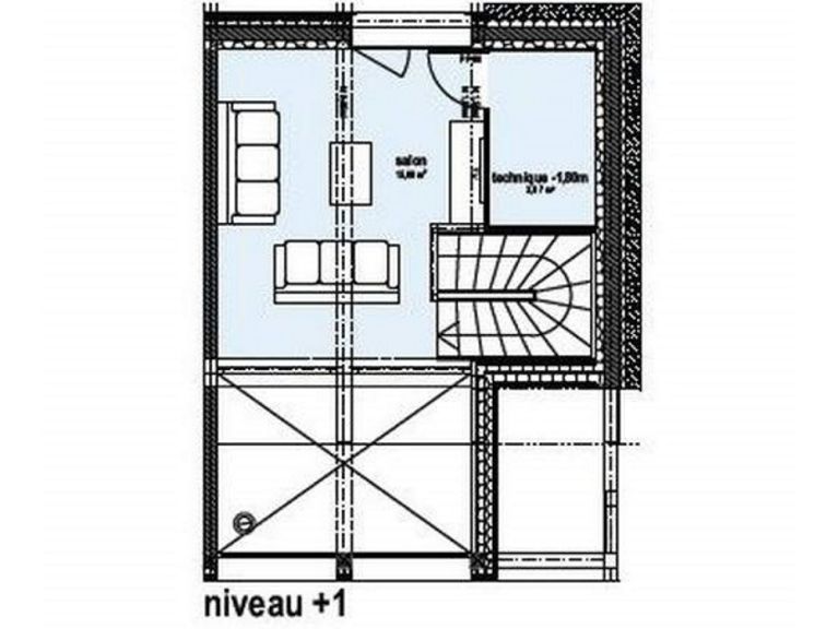 Chalet Caseblanche Augustine met houtkachel en sauna