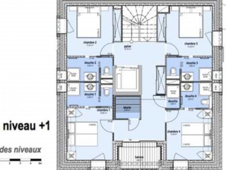 Chalet Caseblanche Allium met open haard, sauna en whirlpool
