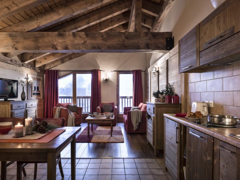 Chalet-appartement Montagnettes Hameau de la Sapinière Superieur - gerenoveerd
