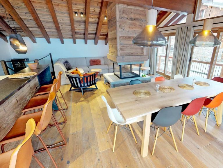 Chalet L'Etable met sauna en whirlpool