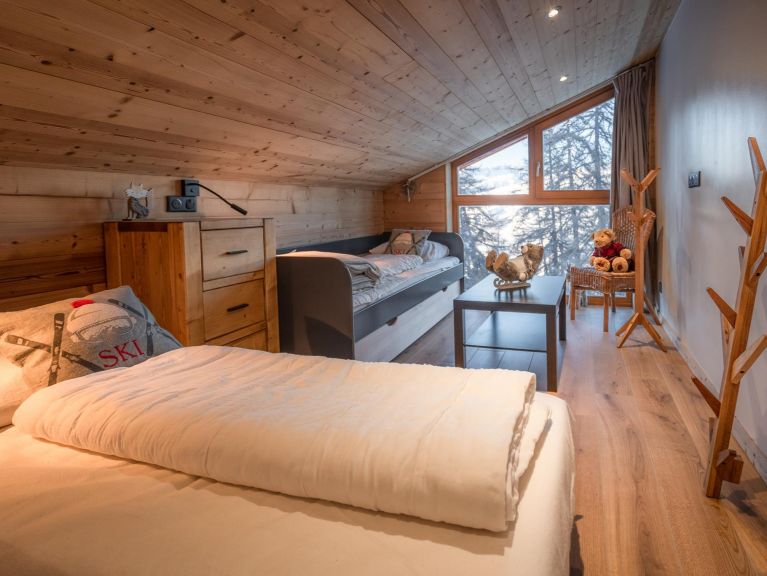 Chalet De Vallandry Le Vent en Poupe met outdoorsauna
