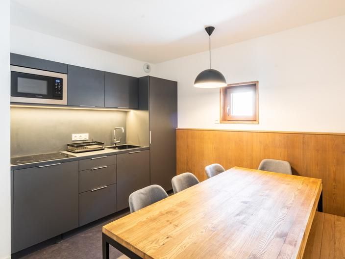 Appartement Résidence Les Écrins d’Auris met cabine
