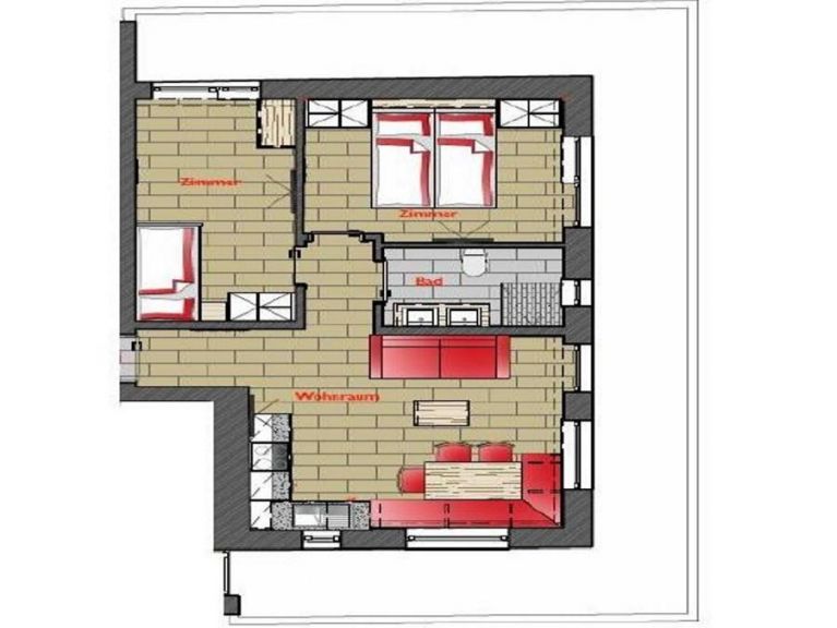 Chalet-appartement A Casa Juwel Top 3