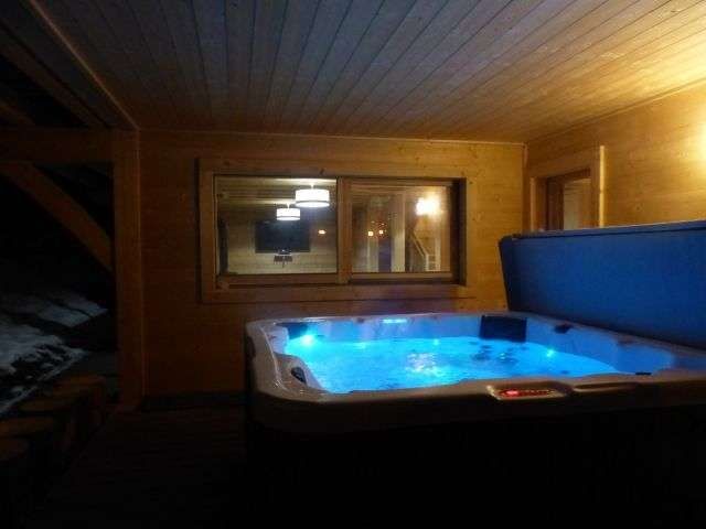 Chalet Bruno met buiten-whirlpool