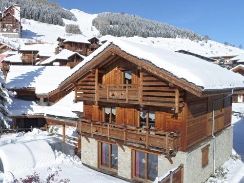 Chalet Le Loup Lodge met privé zwembad en sauna - 14 personen