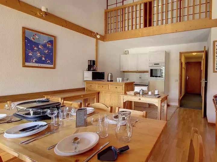 Appartement Résidence Le Hors Piste met mezzanine