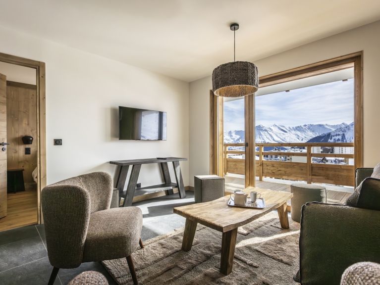 Chalet-appartement Le Caprice Blanc met cabine
