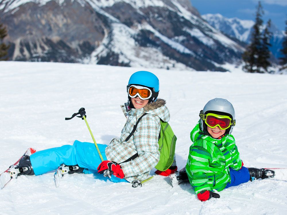 Skivakantie kinderen Oostenrijk