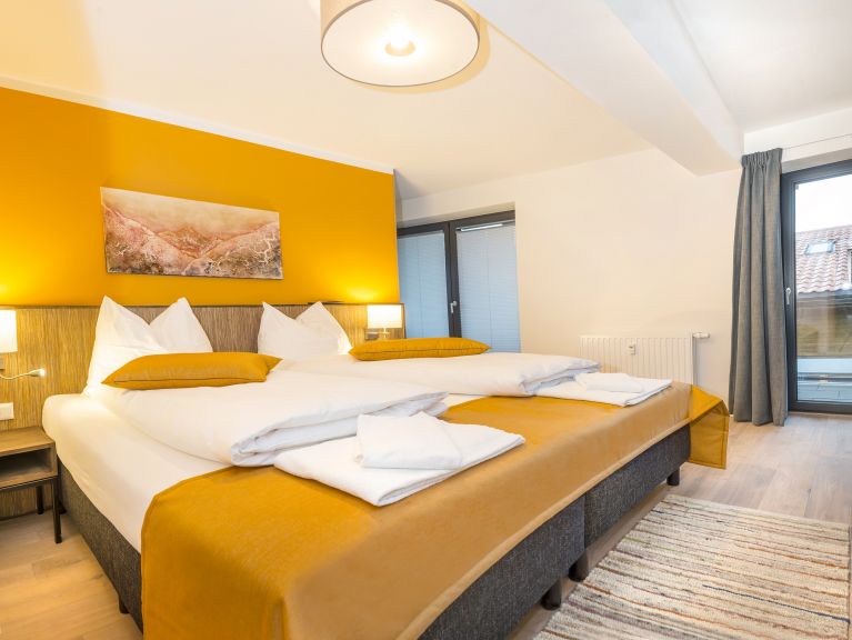 Appartement Kristall Plaza Niederau Penthouse met open haard en privé-sauna