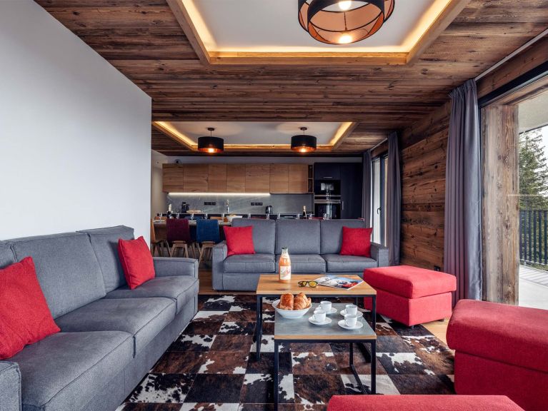 Appartement Résidence L'Orée du Bois met buiten-whirlpool