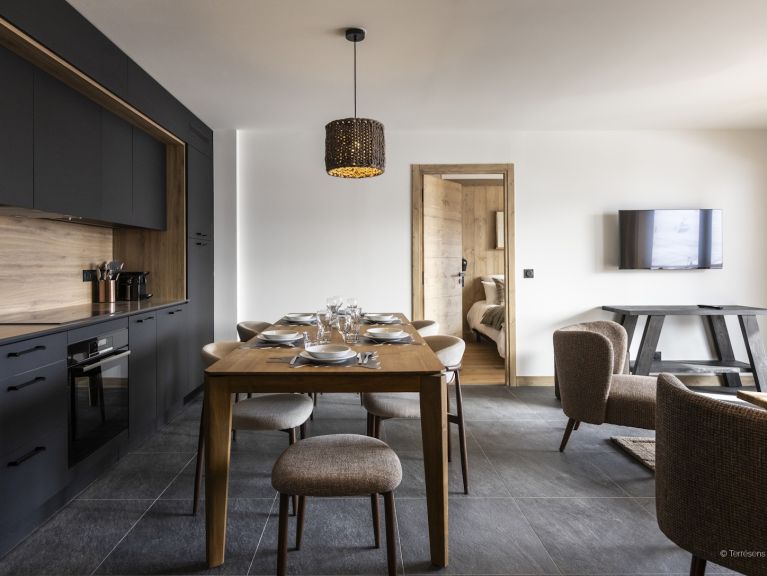 Chalet-appartement Le Caprice Blanc met cabine