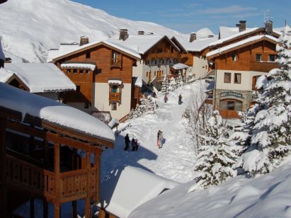 Chalet-appartement Montagnettes Hameau de la Sapinière met sauna-1