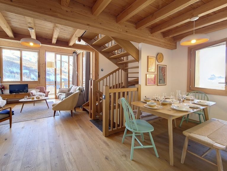 Chalet Caseblanche Cachette met houtkachel
