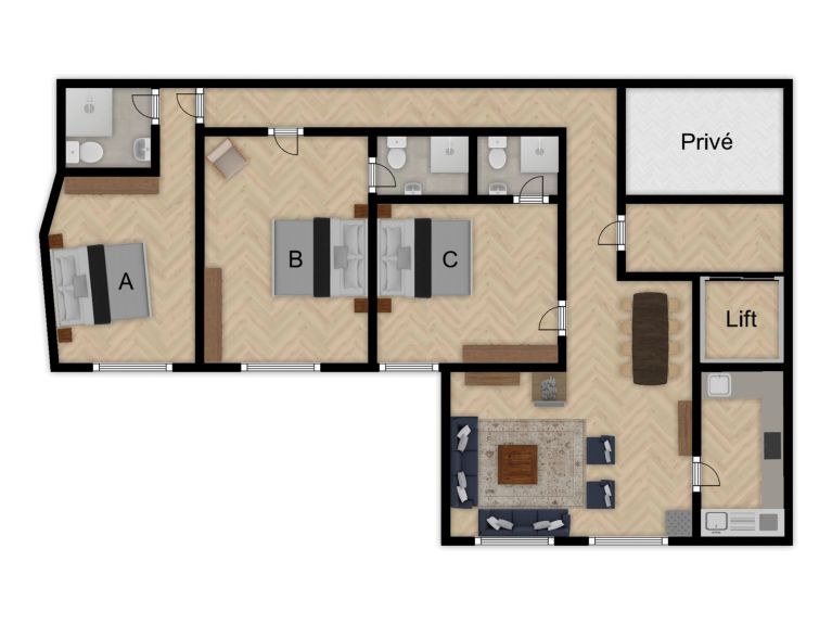 Chalet-appartement Rendlblick Stratus - inclusief catering