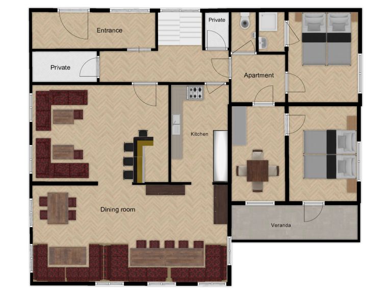 Chalet Silian inclusief catering
