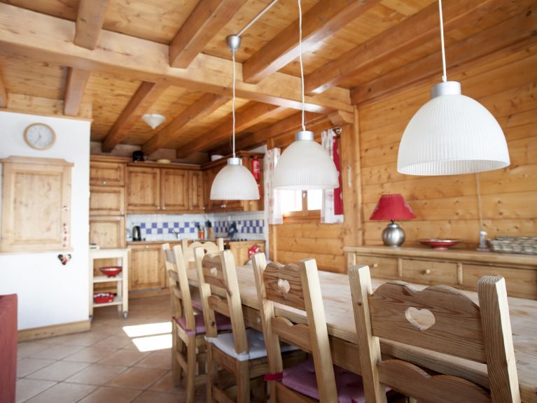 Chalet Le Hameau des Marmottes aan de piste