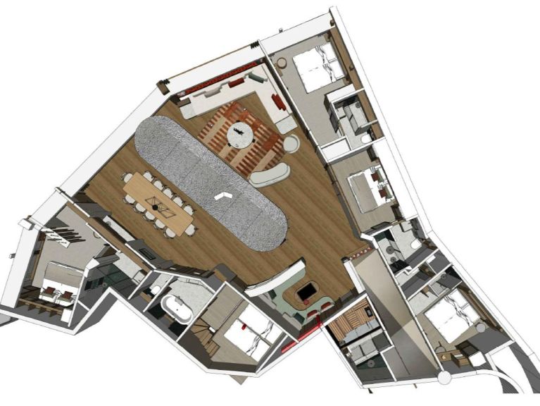 Appartement Palafour Lodges appartement 6