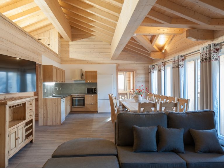 Chalet-appartement Emma Type 2, met houtkachel