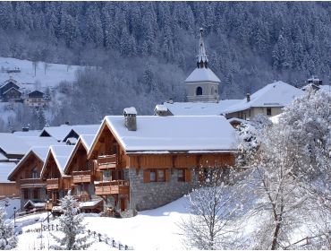 Skidorp Wintersportdorp gelegen midden tussen de pistes en skiliften-5