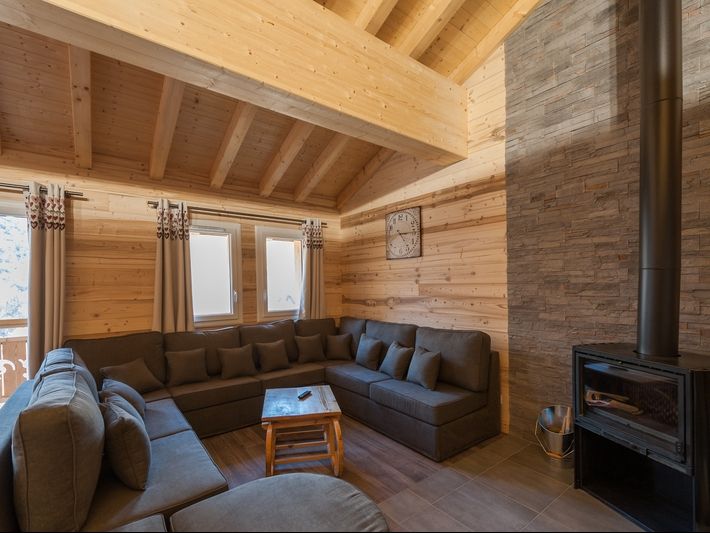 Chalet-appartement Emma Type 2, met houtkachel