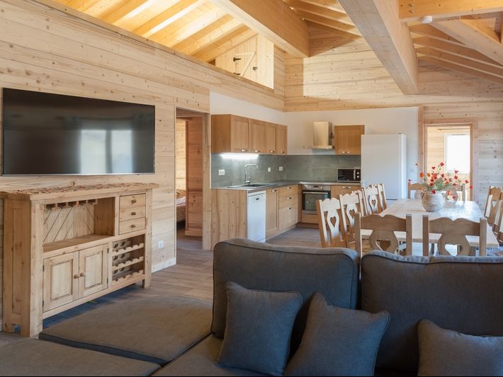 Chalet-appartement Emma Type 2, met houtkachel