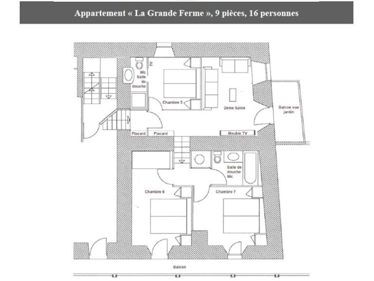 Chalet-appartement Les Champs du Pont La Grande Ferme
