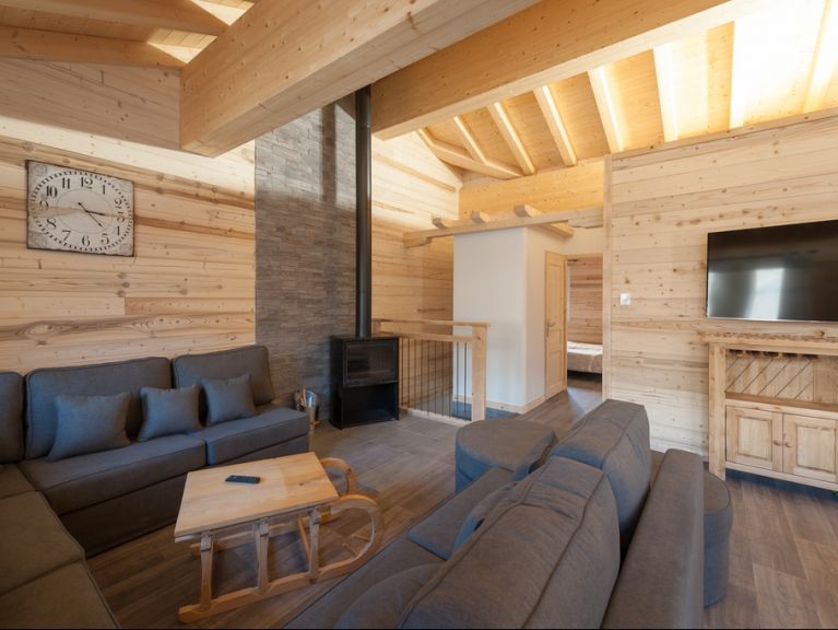 Chalet-appartement Emma Type 2, met houtkachel