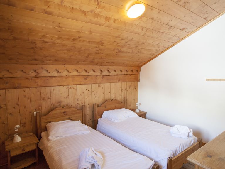 Chalet Le Hameau des Marmottes aan de piste
