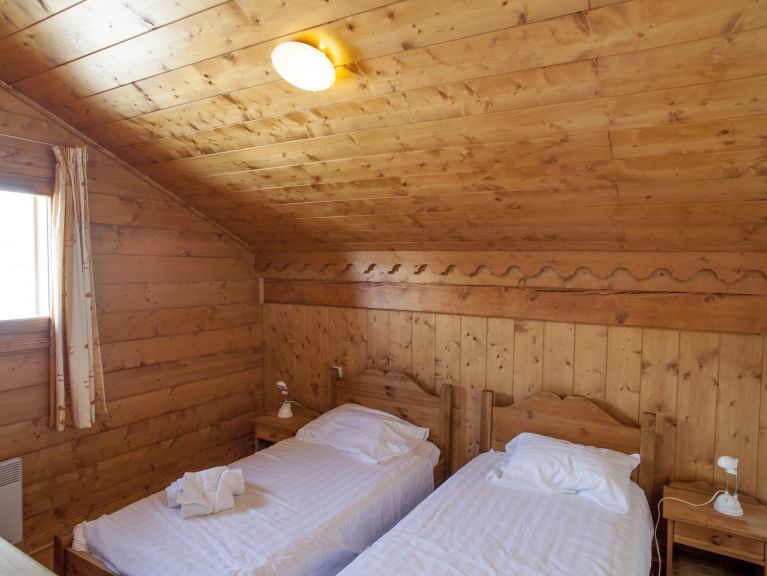 Chalet Le Hameau des Marmottes aan de piste