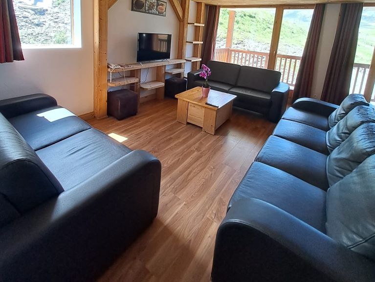 Chalet-appartement La Cime des Arcs met sauna