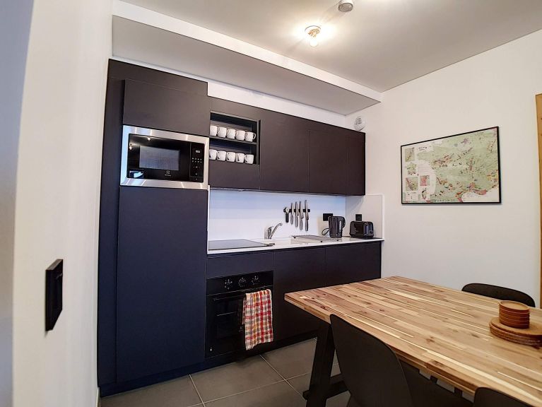 Chalet-appartement Chalet 2000 met buiten whirlpool