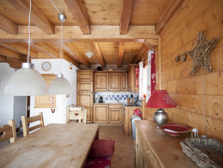 Chalet Le Hameau des Marmottes aan de piste