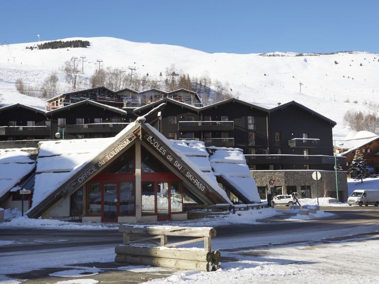 Chalet-appartement Le Hameau met cabine