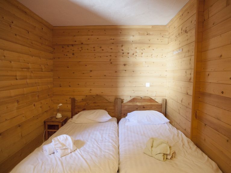 Chalet Le Hameau des Marmottes aan de piste