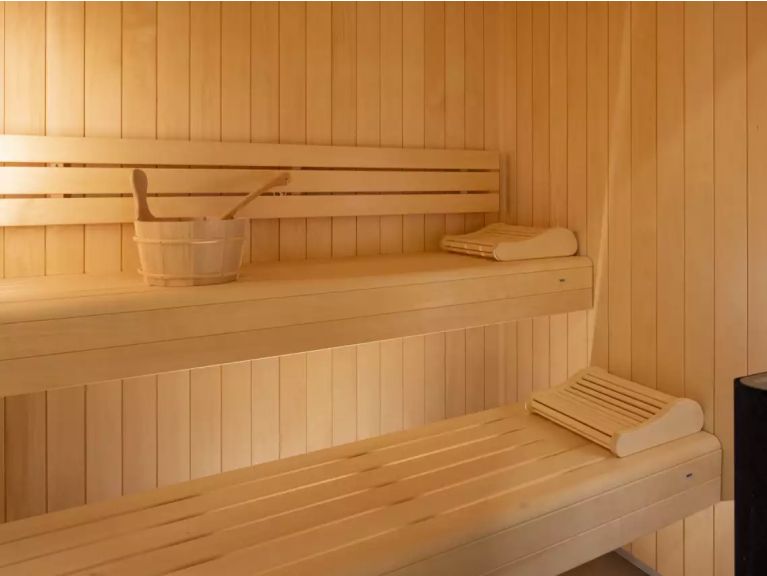Chalet Caseblanche McFoggin met open haard en sauna