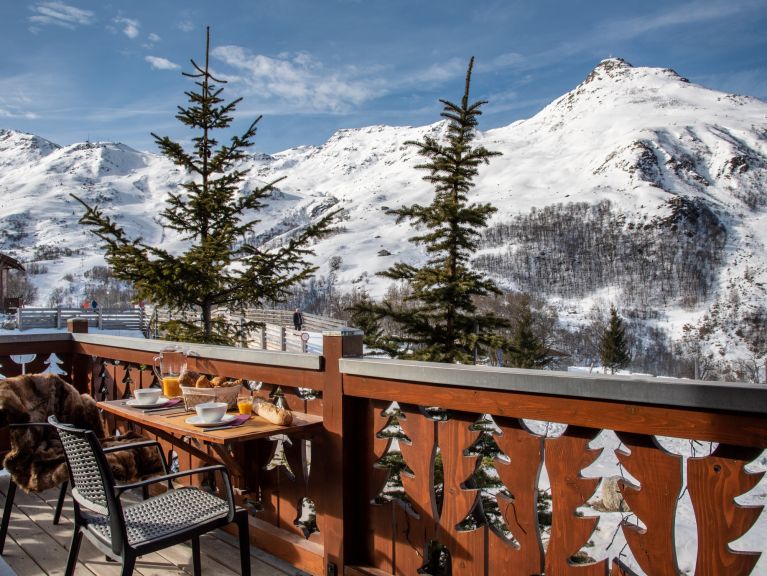 Chalet Le Hameau des Marmottes met familiekamer en sauna