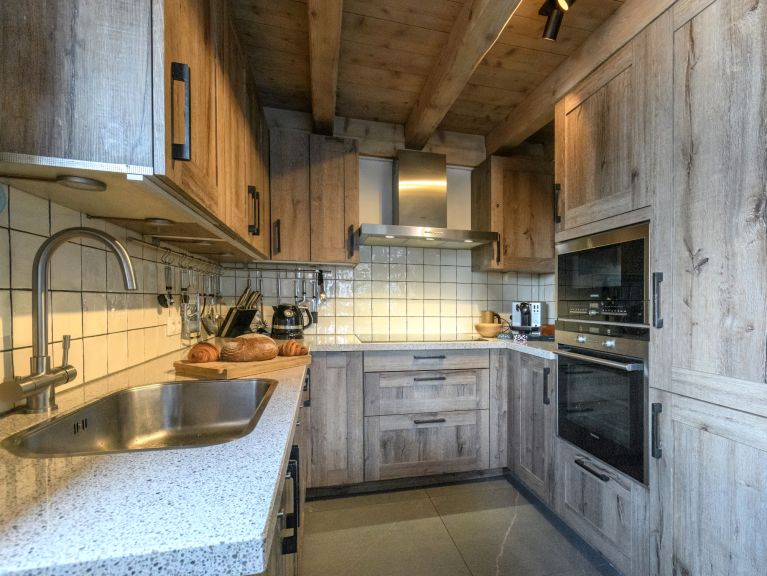 Chalet Le Hameau des Marmottes met familiekamer en sauna