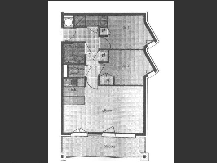 Appartement Les Côtes d'Or Argentière - 103