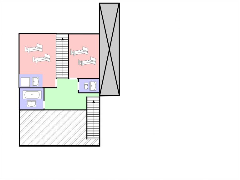 Chalet Balcon du Paradis + Piccola Pietra, met twee sauna's en whirlpool