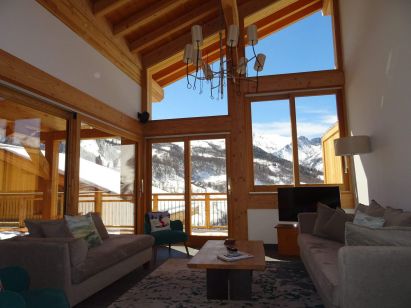 Chalet Caseblanche Bouc Blanc met open haard en sauna-2