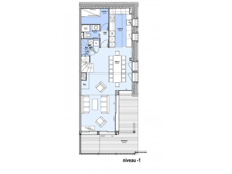 Chalet Caseblanche Bouc Blanc met open haard en sauna