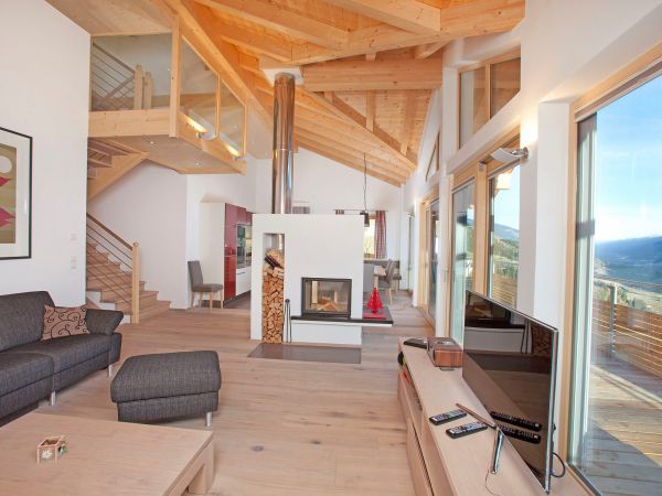 Chalet-appartement Alpenchalet am Wildkogel Smaragd met wellnessruimte