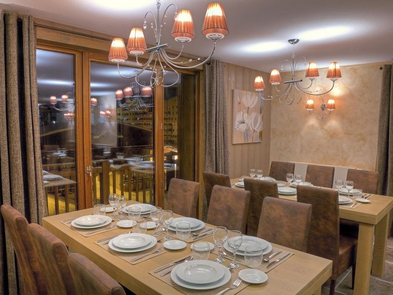 Chalet-appartement Les Balcons Platinium Val Thorens met privé-sauna