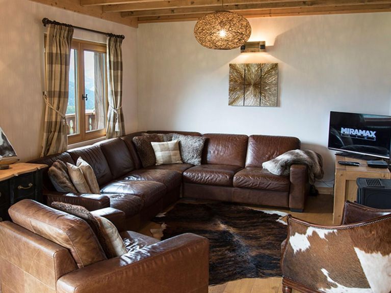 Chalet Belle Vache met whirlpool en privé-sauna, zondag t/m zondag