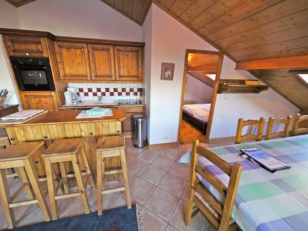Chalet-appartement Le Hameau des Marmottes 3-kamer + cabine