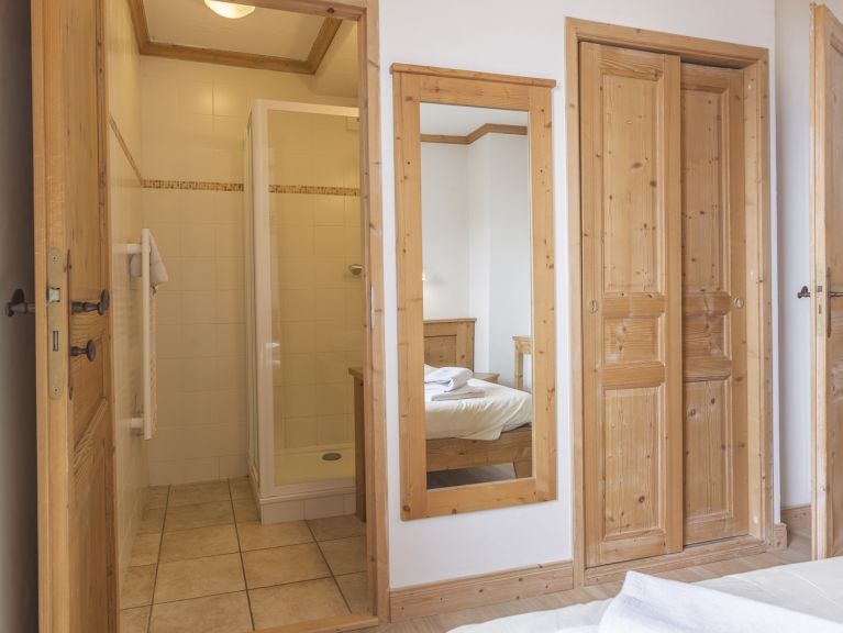 Chalet-appartement Dame Blanche met cabine en open haard