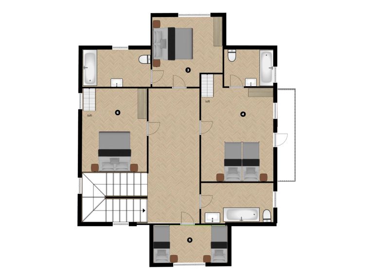 Chalet Le Vieux inclusief catering en privé-sauna