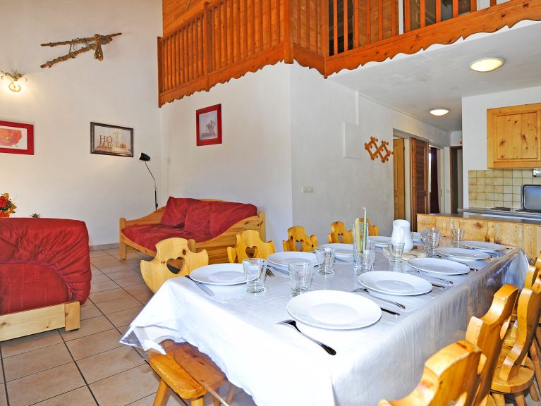 Chalet-appartement Cristal hele chalet
